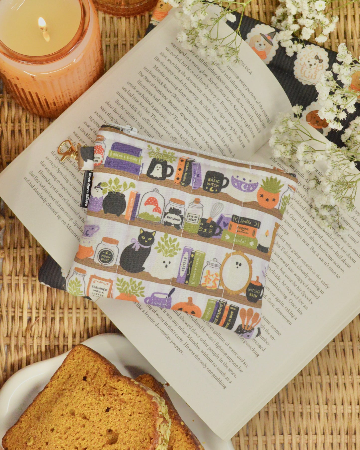 Spooky Shelf Coin Pouch