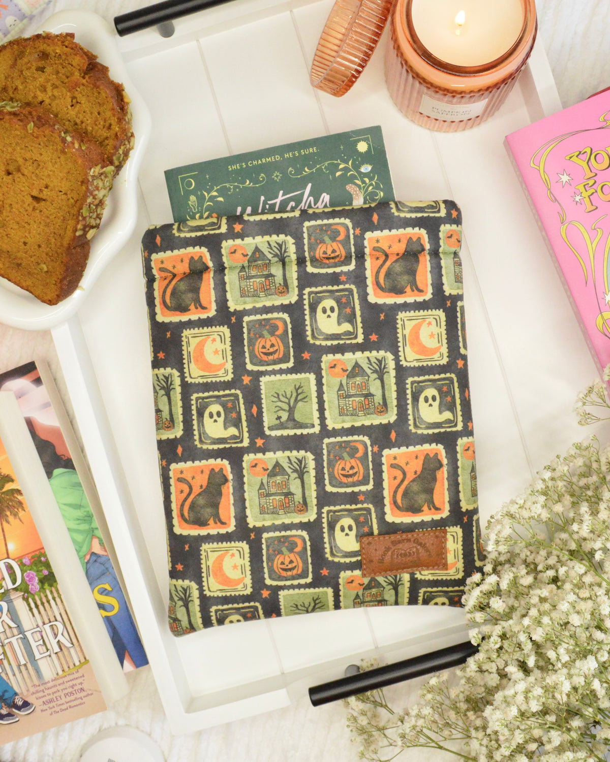 Midnight Stamps Book Sleeve