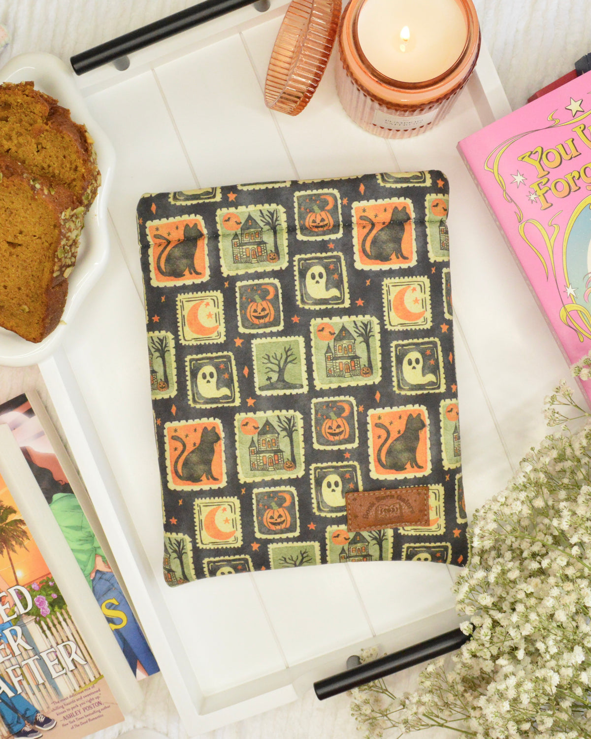 Midnight Stamps Book Sleeve