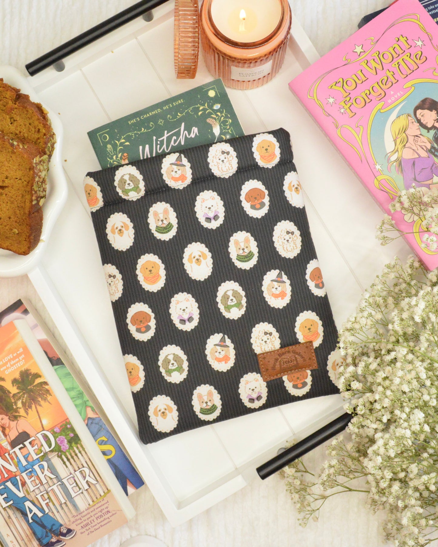 All Hallows Pups Book Sleeve