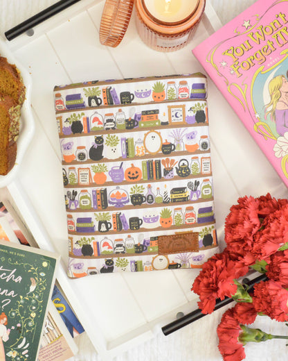 Spooky Shelf Book Sleeve