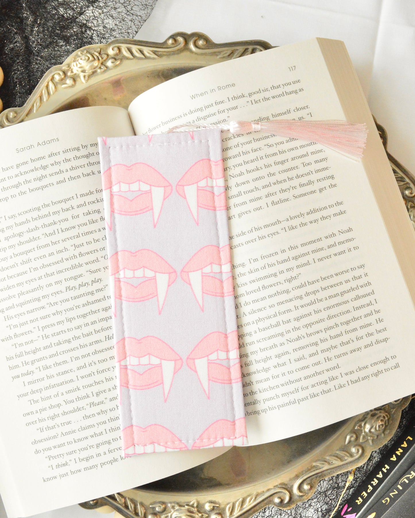 Lavender Vampire Bookmark