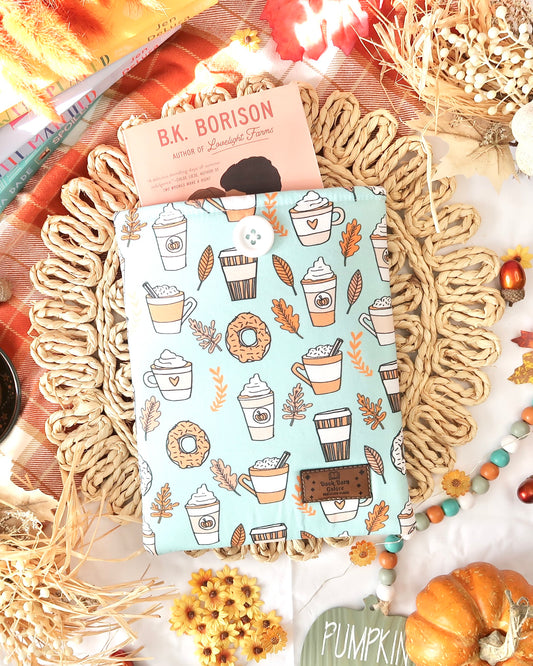 Sky Pumpkin Latte Book Sleeve