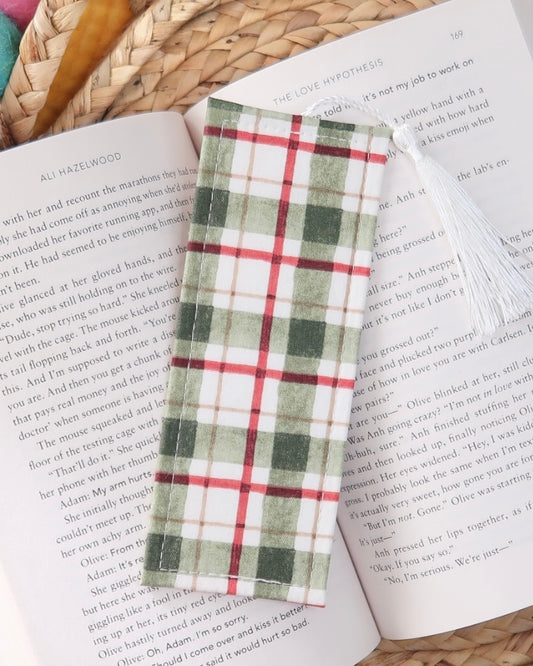 Lovely Plaid Bookmark